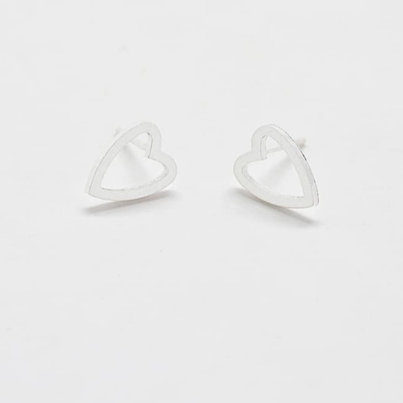Heart-Shaped Studs - Picture 1 of 2